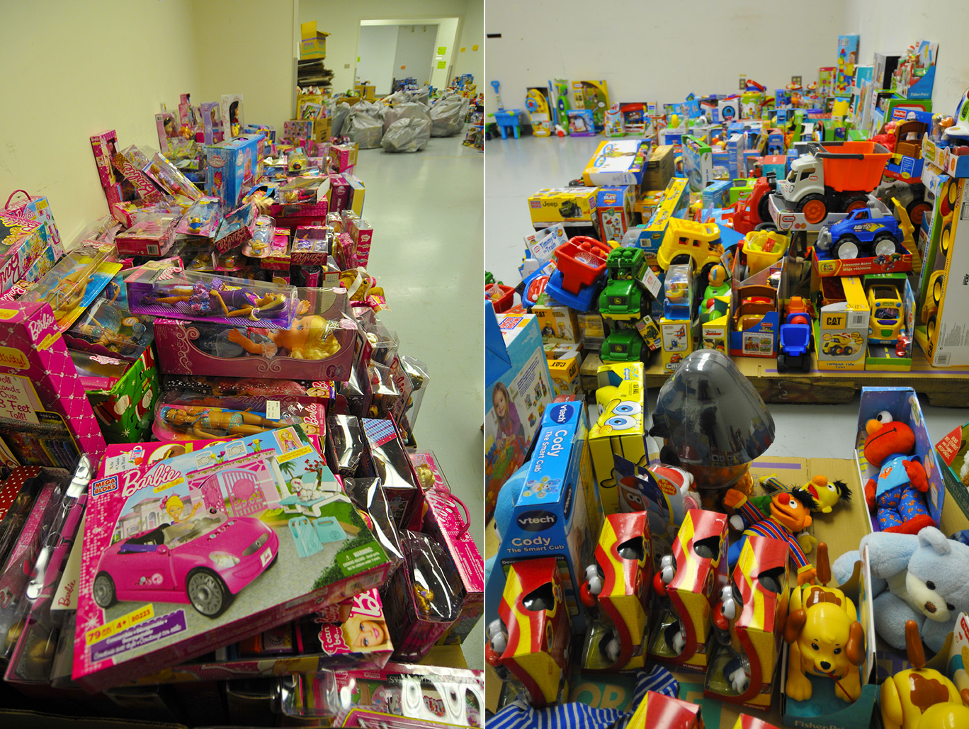 Distribution Center - Toys for Tots